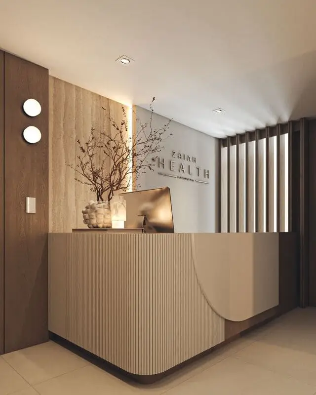 Interior de consultorio médico boutique en preventa, inversión patrimonial sector salud CDMX